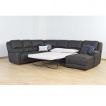 corner modular with sofabed and chaise